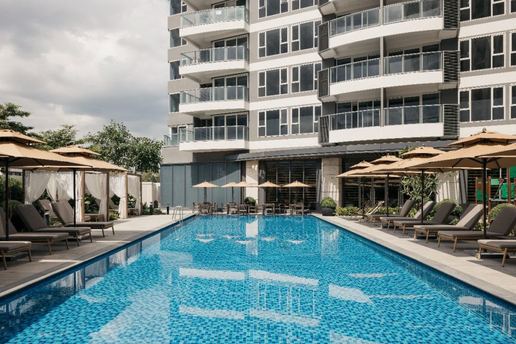 The swimming pool at SRWW