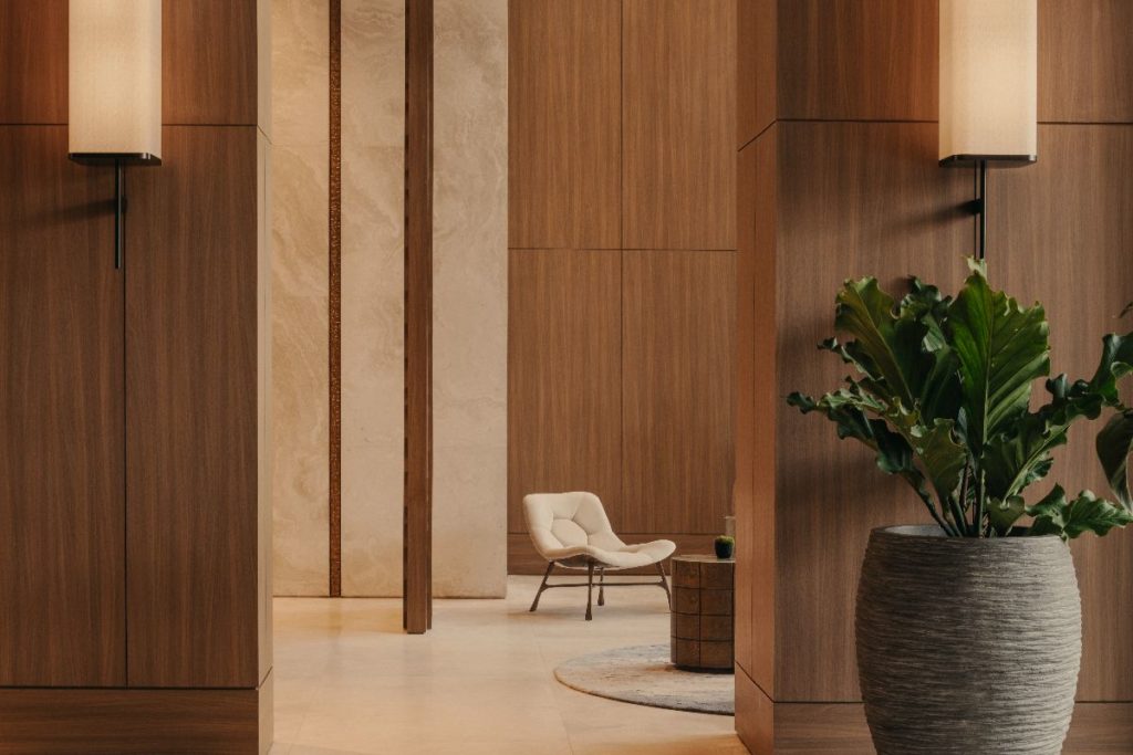 The lobby at SRWW